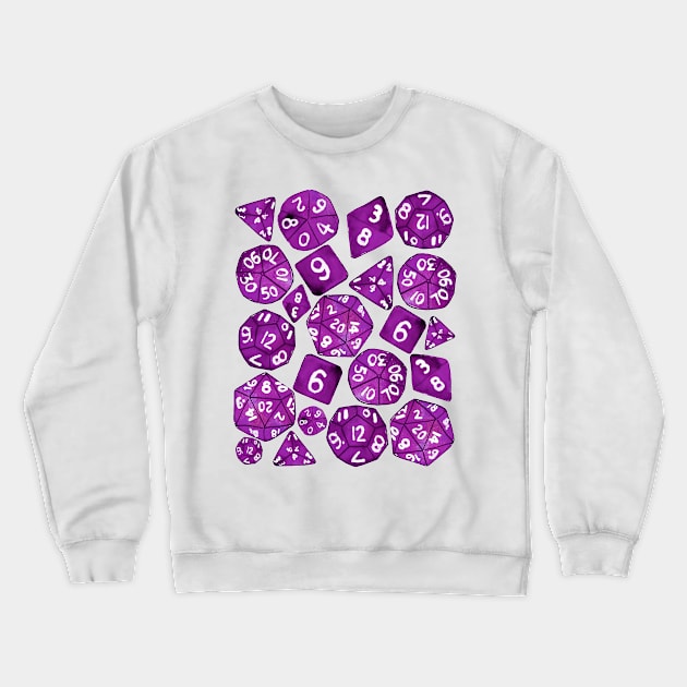 Dice on dice on dice Crewneck Sweatshirt by Haptica